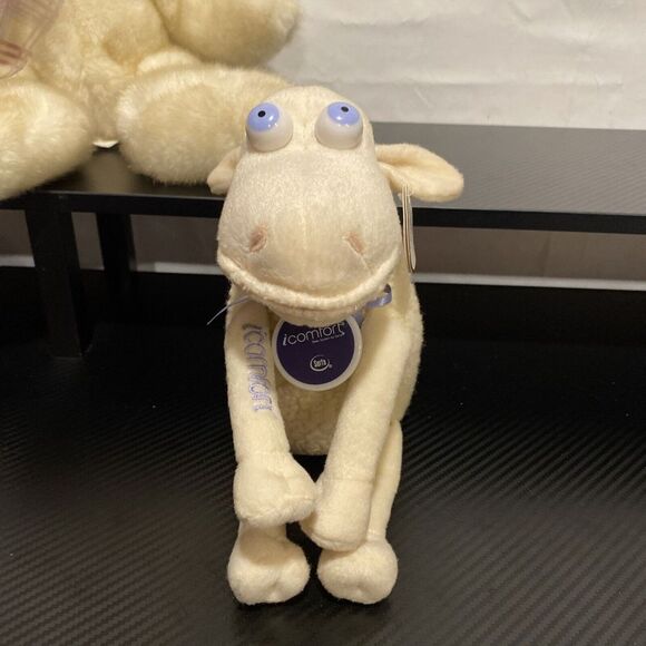 Serta 8" Adopt a Sheep‎ 60 City of Hope 2000 Stuffed Animal Vintage Plush - Picture 7 of 8